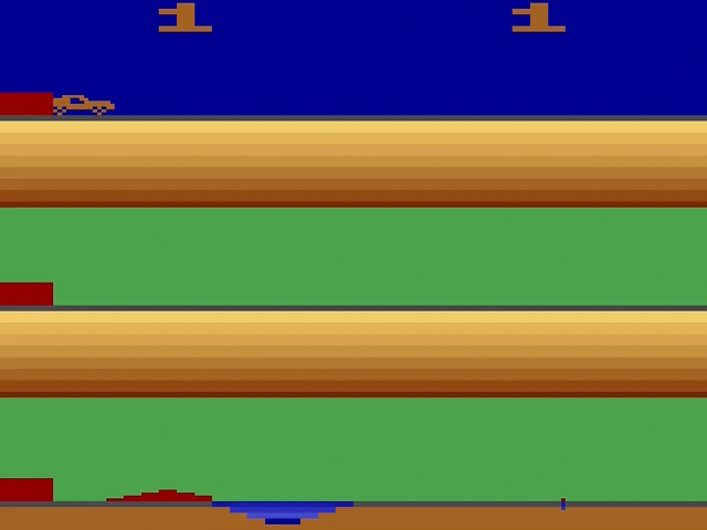 Dukes of Hazzard title screen for Atari 2600